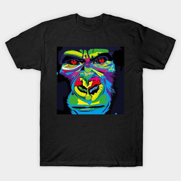 Psychedelic Ape T-Shirt by BOEC Gear